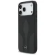Mercedes dėklas iPhone 17 Pro Max telefonui Leather The Move MagSafe, juodas