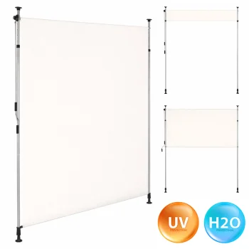 Ištraukiama balkono markizė MultiGarden 145502, smėlio spalvos
