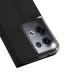 Atverčiamasis dėklas Dux Ducis Skin Pro telefonui Oppo Reno 8 Pro su stovu, juodas
