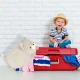 2-in-1 Travel Pillow / Soft Toy Cat, Grey