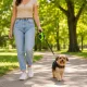 Automatinis pavadėlis šunims ir katėms su fiksatoriumi 5m (iki 15kg)
