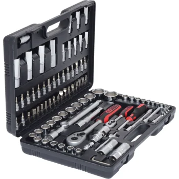 KS Tools galvučių raktų rinkinys 1/4" ir 1/2", 94 dalių, 911.0694