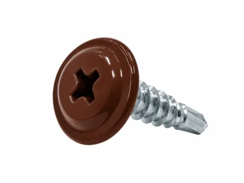 Tvirtinimo sraigtai profiliuotai metalinei tvorai 4.8x19 mm, RAL8017