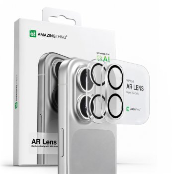 AmazingThing iPhone 17 Full Lens Glass Camera Protector