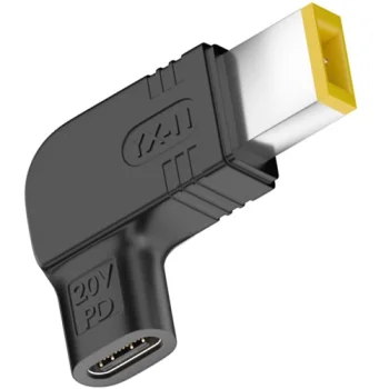 USB Type-C į Lenovo DC stačiakampio kištuko adapteris