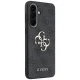 Guess Leather 4G Metal Logo Case for Samsung Galaxy A57 5G, Black