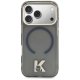Karl Lagerfeld IML K Head Logo MagSafe dėklas, skirtas iPhone 17 Pro, juodas