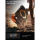 Supcase UB Grip Mag MagSafe dėklas iPhone 18 Pro Max, juodas ir oranžinis