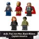 LEGO Marvel Super Heroes 76313 MARVEL logotipas ir minifigūrėlės