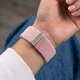 Tech-Protect NylonLoop strap for Apple Watch 44/45/46/49 mm, pink
