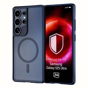 Apsauginis dėklas 3mk Satin Armor MagCase skirtas Samsung Galaxy S25 Ultra, skaidrus