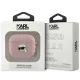 Karl Lagerfeld Monogram Karl Head dėklas ausinėms AirPods 3, rausvas