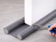 Poroloninė durų sandarinimo juosta nuo skersvėjo 96 cm, pilka
