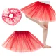 Red Tulle Tutu Skirt for Carnival and Dance