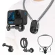 Tech-Protect AC200 magnetinis kaklo laikiklis MagSafe, GoPro, DJI, pilkas