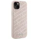 Karl Lagerfeld dėklas iPhone 15 Plus / 14 Plus Quilted K Pattern, rožinis