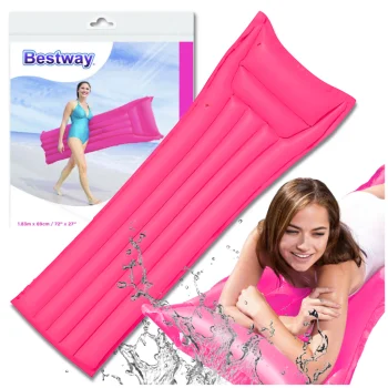 Pripučiamas vandens čiužinys Bestway, 183 x 69 cm, rožinis