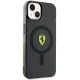 Ferrari Translucent MagSafe dėklas skirtas iPhone 14 Plus, juodas
