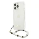 Apsauginis dėklas Guess Pearl iPhone 13 / 13 Pro su perlo pakabuku