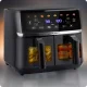 Karšto oro gruzdintuvė Berdsen BD-657, 10.2L, 1700W, juoda