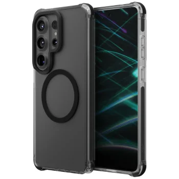 Uniq Combat Magclick Charging dėklas Samsung Galaxy S26 Ultra, juodas