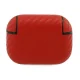 Ferrari Fesapcare Airpods Pro Cover Red/red On Track Pu Carbon