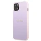 Apsauginis dėklas Guess Saffiano Hot Stamp iPhone 13 mini, violetinis