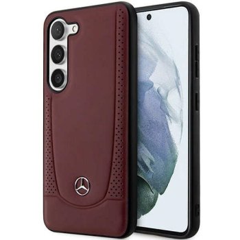 Mercedes Leather Urban dėklas skirtas Samsung Galaxy S23+, raudonas