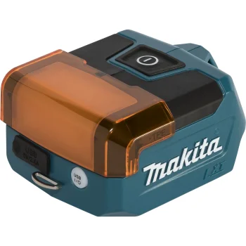 Makita DML817 akumuliatorinis LED žibintuvėlis 18V LXT, be akumuliatoriaus ir kroviklio, mėlynas / juodas