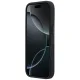 Mercedes Leather Mesh with Bow Line dėklas iPhone 17 Pro su MagSafe, raudonas