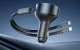 Automobilinis įkroviklis Vention FFOB0, USB-C su integruotais USB-C ir Lightning laidais, 60W