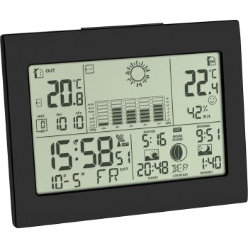 Belaidė meteorologinė stotelė TFA 35.1155.01 Horizon, juoda/balta