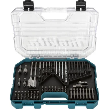 Grąžtų ir sukimo antgalių rinkinys Makita E-16988, 75 vnt.
