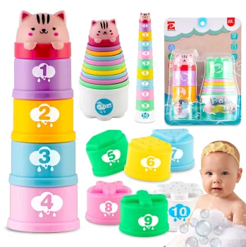 Ricokids RK-752 Educational Bath Toy Stacking Cups