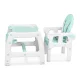 Maitinimo kėdutė Ricokids Sinco 7092 5-in-1, turkio spalvos