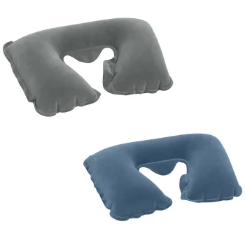 Bestway Inflatable Travel Neck Pillow 37 x 24 x 10 cm, Blue