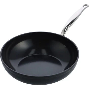Vok keptuvė GreenPan Barcelona Pro 28 cm, juoda