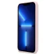 Guess Silicone Triangle dėklas skirtas iPhone 13 mini, violetinis