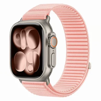 Tech-Protect NylonLoop strap for Apple Watch 40 / 41 / 42 mm, pink