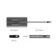 Orico XDR USB-C doko stotelė 12in1, PD 100W, HDMI 4K, VGA, RJ45, RGB, pilka