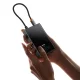 Baseus PioneerJoy 8-in-1 USB-C šakotuvas (HDMI, DP, VGA, USB-A, USB-C), pilkas