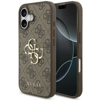 Guess iPhone 17 Case 4G Big Logo, Brown