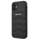 Dėklas „iPhone 12 mini“ telefonui „Mercedes-AMG Debossed Lines“, juodas
