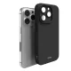 SBS Full Active D3O dėklas, skirtas iPhone 15 Pro, juodas