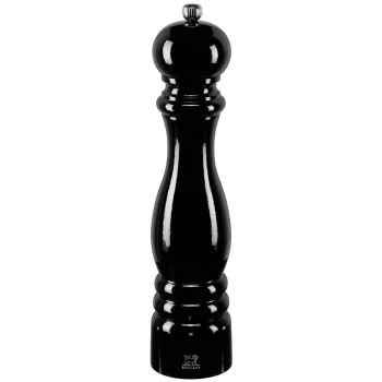 Rankinis pipirų malūnėlis Peugeot Paris, 30 cm, lakuotas bukas, juodas