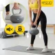 Minkštas svarsnis 4FIZJO 12 kg, pilkas