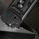 Hybrid Armor Camshield dėklas iPhone 16 Pro su kameros dangteliu ir stovu, mėlynas