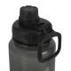 KiCA SB01 1000 ml sportinė vandens gertuvė su skale, juoda