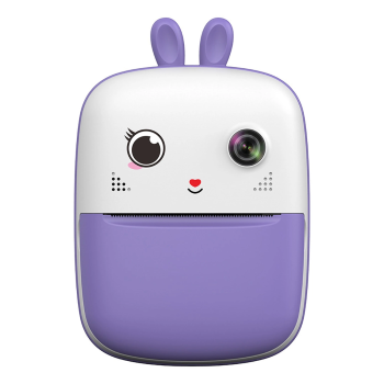 Instant Camera with Thermal Printer, Purple