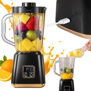 Nešiojamas belaidis trintuvas HP-158, 600 ml, USB-C, juodas